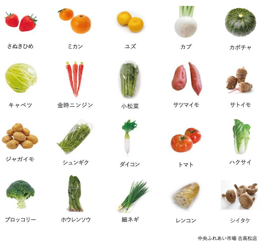 旬の農産物