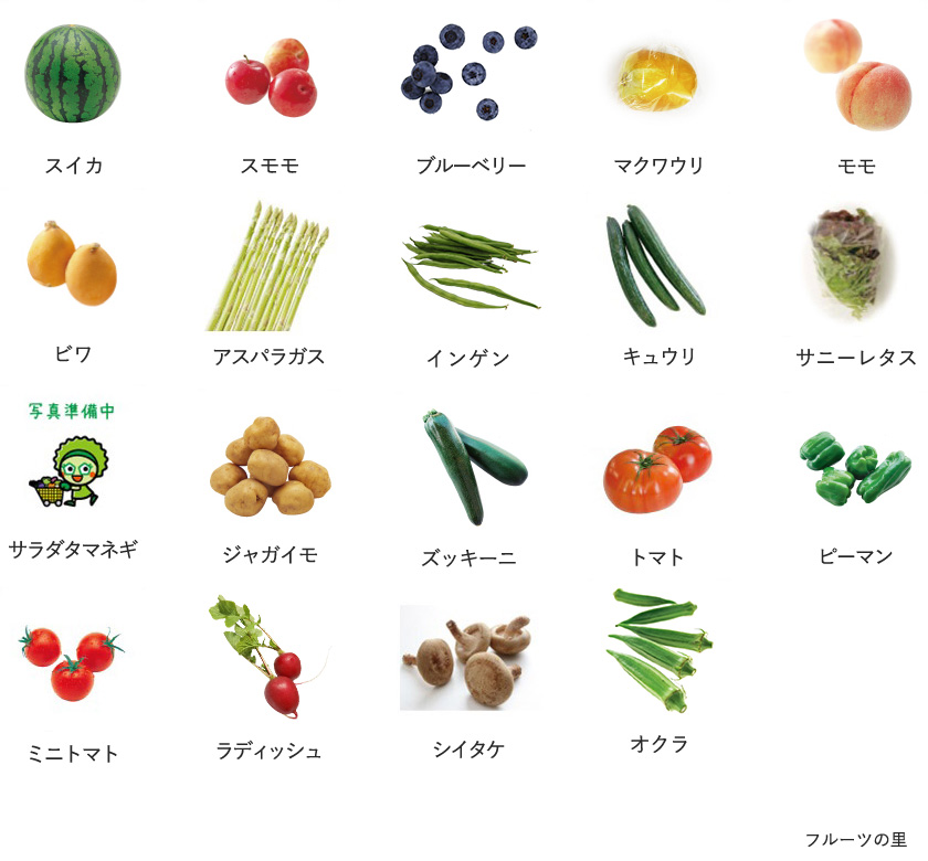 旬の農産物