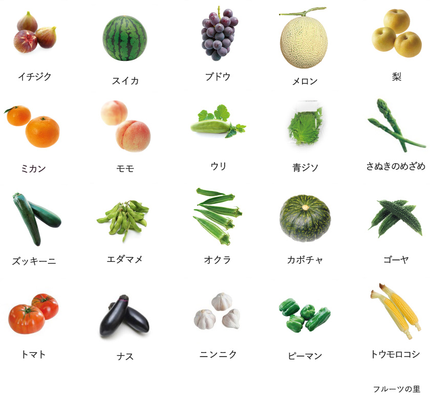 旬の農産物