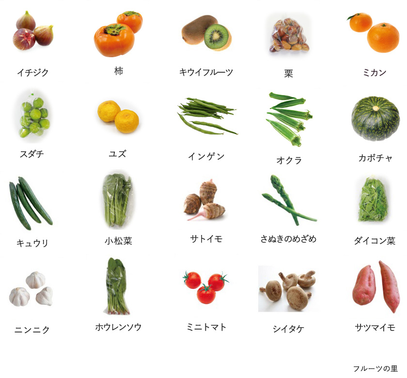 旬の農産物