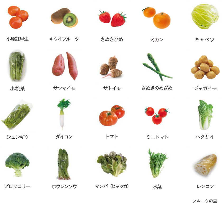 旬の農産物