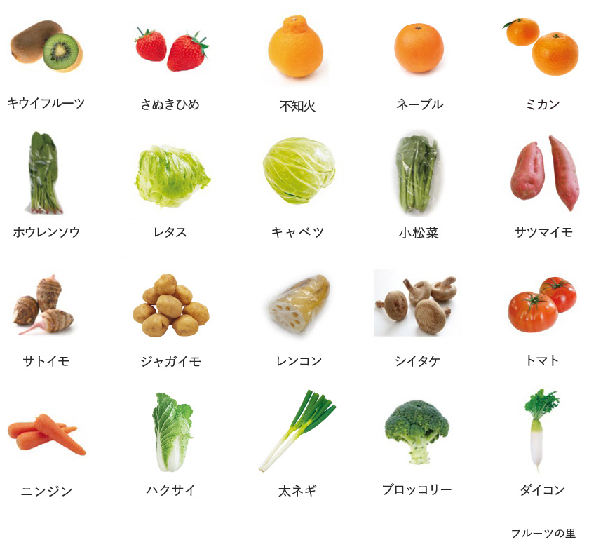 旬の農産物