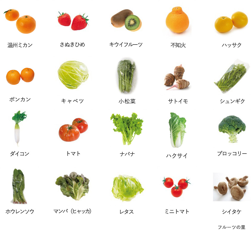 旬の農産物