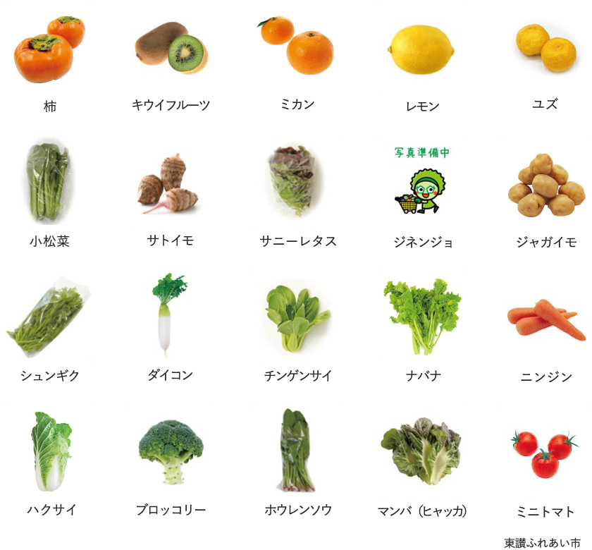 旬の農産物