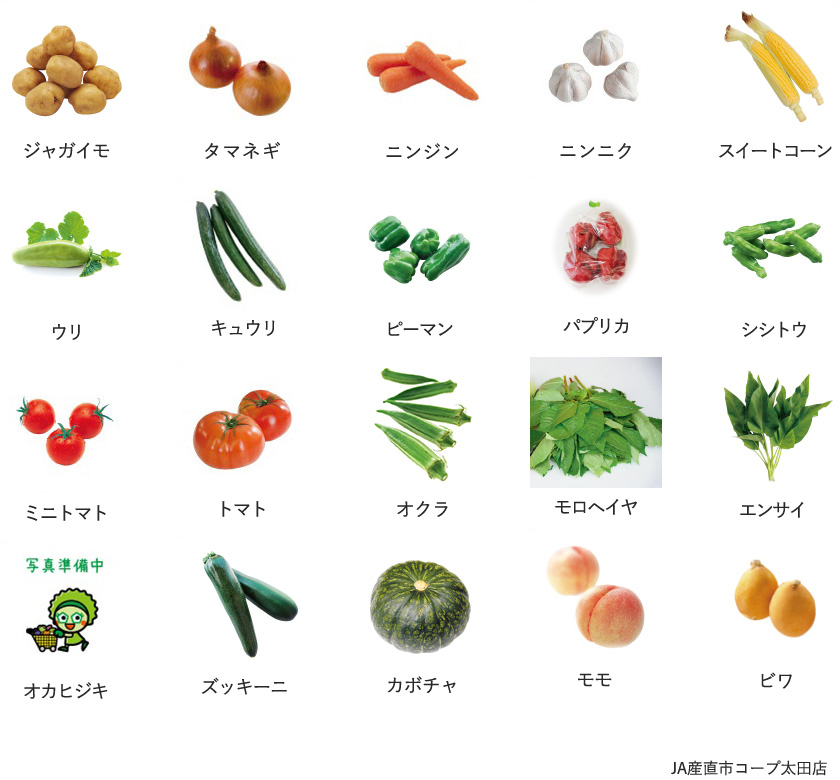 旬の農産物